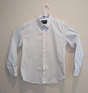 Robert Graham Modern Americana Shirt Mens Geometric AOP LS Tailored Button Up L - Picture 1 of 12