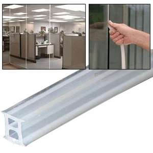 Gordon Glass 3/8" Extra Clear EZ GLAZE Soundstrip Extruded Silicone Gasket 100ft - Picture 1 of 1
