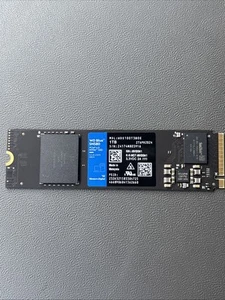 Western Digital WD M.2 2280 WD Blue SN580 1TB PCIe 4.0 M.2 NVMe SSD WDS100T3B1E - Afbeelding 1 van 2