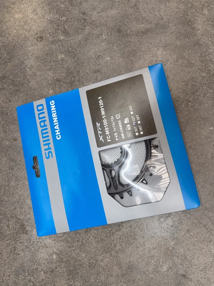 Shimano XTR CRM95 M9100/M9120 Single Chainring - Brand New 32T - Image 1 of 1