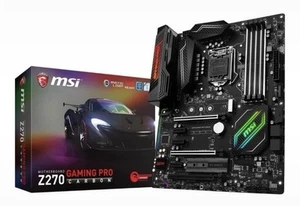 i7-7700K + MSI Z270 Gaming Pro Carbon (OVP, Top Zustand) - Bild 1 von 4