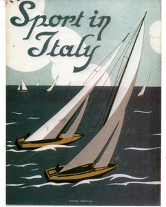 CN 29 - SPORT IN ITALY -Cover der amerikanischen Ausgabe - Postkarte Ausstellung 1984 - Bild 1 von 1
