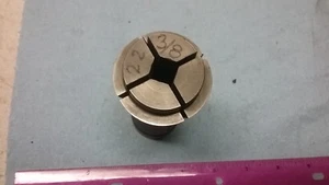 #22 COLLET, 3/8" SQUARE FOR BROWN AND SHARP AUTOMATIC SCREW MACHINES - Picture 1 of 2