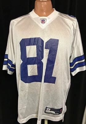 Terrell Owens Dallas Cowboys VINTAGE Reebok NFL Equipment Jersey LG - Image 1 of 4