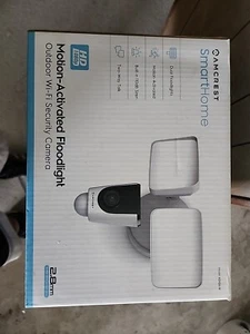 Amcrest Smarthome 1080P Flood Light Security Camera ASH26-W - Picture 1 of 4