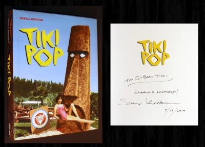 TIKI POP, SIGNED by Sven Kirsten at Paris Exposition w/ Event Flyer, Taschen 1st - Image 1 of 4