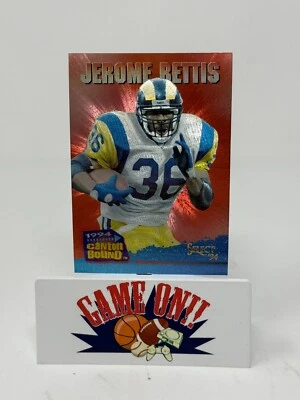1994 Select Football Jerome Bettis Canton Bound Card #CB9 - Image 1 of 2