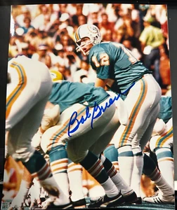 Bob Griese Autographed Miami Dolphins 8x10 Photo HOF NFL - Picture 1 of 2