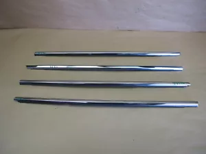 🥇01-06 LEXUS UCF30L LS460 SET OF 4 CHROME WINDOW WEATHERSTRIP MOLDING OEM - Bild 1 von 14