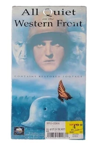All Quiet On The Western Front VHS New, Sealed Ultra Rare! - Picture 1 of 7