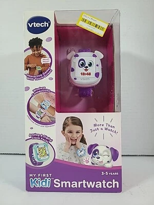 NEW VTech My First Kidi Smartwatch - Purple Dog - Image 1 of 4