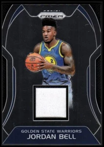 Camiseta deportiva Jordan Bell 2017-18 de Panini Prizm Sensational Swatches #SW-JB - casi nueva-como nueva - Imagen 1 de 2