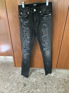 Hudson Nico Midrise Super Delgado Talla: 25 Color Negro - Imagen 1 de 8