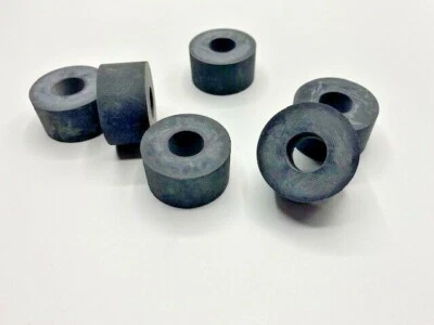 DARK ELEMENT SUPPLY Rubber Washer/ Spacer/ Body Mount 1-3/8" OD x 9/16" ID x 3/4" Thick (6 Pieces)