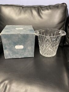 New J G Durand Crystal Ice Bucket 62510 Arques France Villemont Cristal