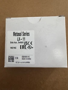 (2) Contactos auxiliares LS Electric LX-11 nuevos en caja de fábrica envío gratuito - Imagen 1 de 7