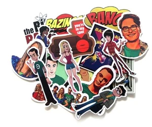 The Big Bang Theory Decal Vinyl Stickers Assorted Lot of 17 Pieces - Picture 1 of 1