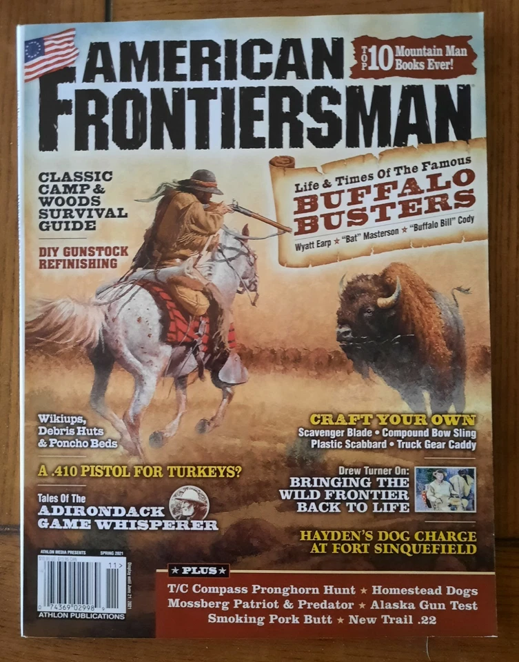 American Frontiersman Classic Camp & Woods Survival Guide Magazine  - Image 1 of 1