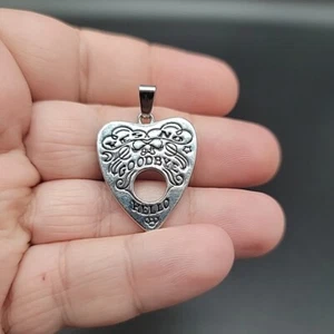 Ouija Planchette Metall Anhänger Spirit Board Hexe heidnisch Halloween Geister Kommune - Bild 1 von 5