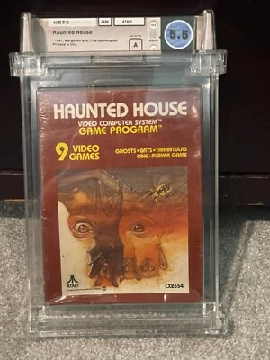 WATA 5.5 A Sealed Haunted House (Atari 2600, 1981 USA) - Image 1 of 2