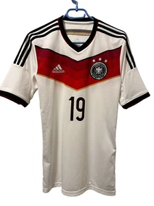 Mario Gotze #19 Jersey Germany Football Shirt Adidas S Trikot Golden Goal WC2014 - Picture 1 of 7