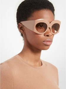 Michael Kors West Village Beige Sunglasses 57 22 130 MK9049 ✨RARE✨CLEAN✨ - Picture 1 of 15