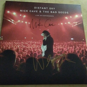SIGNED Nick Cave & the bad seeds - Live Copenhagen Vinyl lp autograph Warren ell - Picture 1 of 3