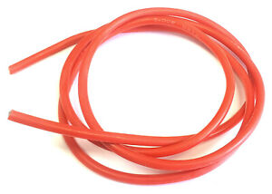 12AWG 12 AWG RC Battery Insulated Flexible Silicone Wire Cable 1 Meter Red 1M
