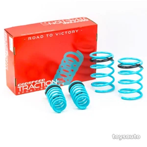 Godspeed Tractions-S Lower Lowering Spring Drop 2.0/1.8" for Acura RSX DC5 02-04 - Picture 1 of 2