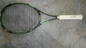 Raqueta de tenis firmada por Milos Roanic certificado de autenticidad de Wimbledon - Imagen 1 de 4