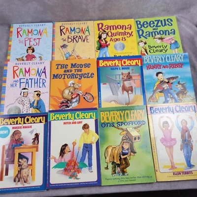 Beverly Cleary Lot Bundle Of 12 Paperback Books Some Vintage Good To Acceptable - Image 1 of 4