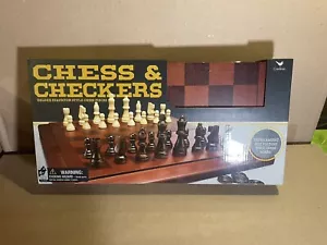 New Chess & Checkers Deluxe Staunton Style Chess Pieces Cardinal - Picture 1 of 2
