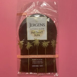 Jergens Natural Glow Instant Sun Sun Sunless Bräunungsapplikator Mitt Handschuh - Bild 1 von 2