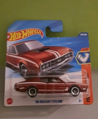 Mercury Cyclone 2025 Hot Wheels '69 (tarjeta corta) #165/250 - Muscle Mania #2/10 Foto 1 de 3