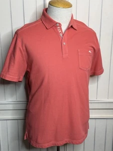 Tommy Bahama korallenrot Islandzone Supima Herren-Polo Large - Bild 1 von 4