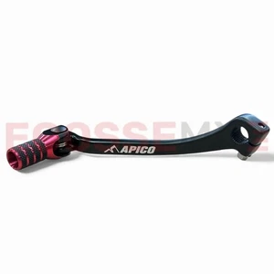HONDA CRF450R CRF450RX APICO GEAR LEVER ELITE BLACK-RED 2017-2026 GPF124 - Picture 1 of 7