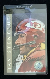 Tarjeta autógrafa serie JAN STENERUD PLATINUM Salón de la Fama 188/2500 - Imagen 1 de 2