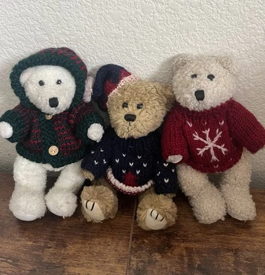 1998 Hugfun Mini Teddy Bear Set of 3  - Image 1 of 2