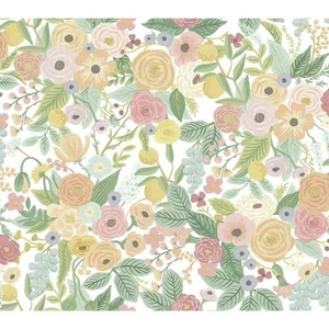 45 sq. ft. Garden Party Premium Peel and Stick Wallpaper - Picture 1 of 7