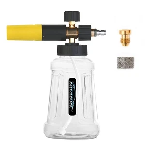 Cañón de espuma DANCINGBOAR compatible con lavadora a presión de conexión rápida 1/4, 1L - Imagen 1 de 5
