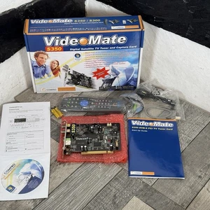 Video Mate S350 PCI Digital Satellite TV Tuner Capture Card NEW Computer - Picture 1 of 24