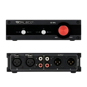 SE-BAL Audio Switch RCA XLR 2-IN-2-OUT HiFi Balanced Stereo Audio Switcher, P... - Picture 1 of 7