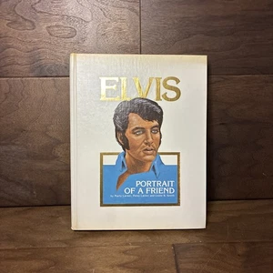 Vintage Collectable Book Elvis Portrait Of A Friend - Picture 1 of 14