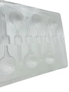 Juego de 2 moldes para piruletas de chocolate caramelo pelota de golf - Imagen 1 de 2