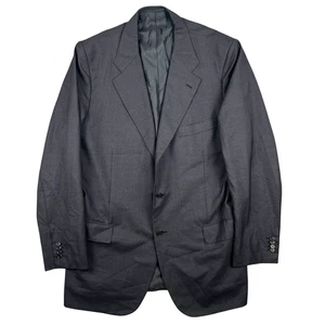 Kiton Napoli Blazer Mens 44R Gray Wool 3 Button Italy Jacket Sport Coat Suit - Picture 1 of 12