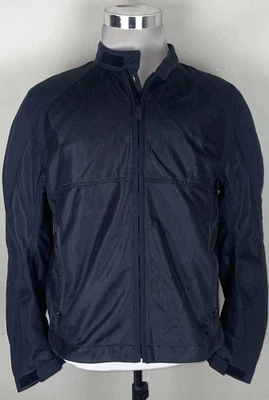 Chaqueta Dainese 1469 Tex Malla Negra Talla 52 EU. Almohadillas para hombros y codos medianas/grandes Foto 1 de 4