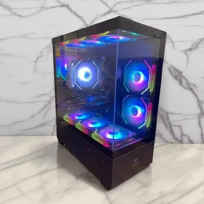 Gaming PC ARGB UP i7-9700K 32GB RAM 512GB SSD 1TB HDD RX 580 8GB WIFI 6 Win 11 - Image 1 of 4