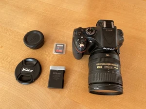 nikon d 5200 mit AF-S Nikkor 16-85 1.3.5-5.6 GED - Bild 1 von 8