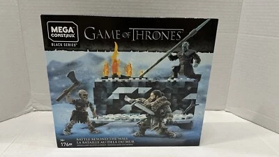 Game of Thrones White Walker Building Set 176 Piece Mega Construx Black Series - Image 1 of 4