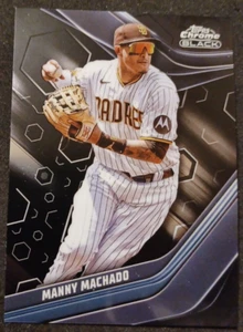 2023 Topps Chrome Black Baseball Manny Machado #57 Base Card San Diego Padres - Picture 1 of 2